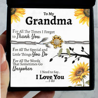 Thumbnail for (ALMOST Sold Out) Grandma Thank you Enchanted Sunflower - Love You This Much