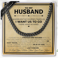 Thumbnail for (Almost Sold Out) Husband Classic 7mm Cuban Necklace - Love You This Much