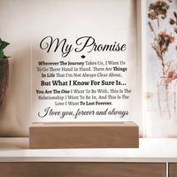 Thumbnail for (Almost SOLD OUT) My Promise Glass & Stand Gift Set - Love You This Much