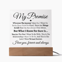 Thumbnail for (Almost SOLD OUT) My Promise Glass & Stand Gift Set - Love You This Much