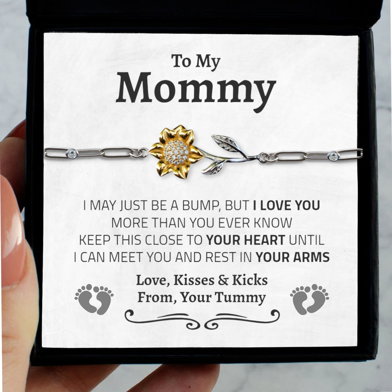 (ALMOST Sold Out) Bump to Mommy Enchanted Sunflower