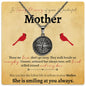 Memory of Your Mother Compass Necklace - Love You This Much