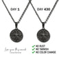 Dad to Be Compass Necklace