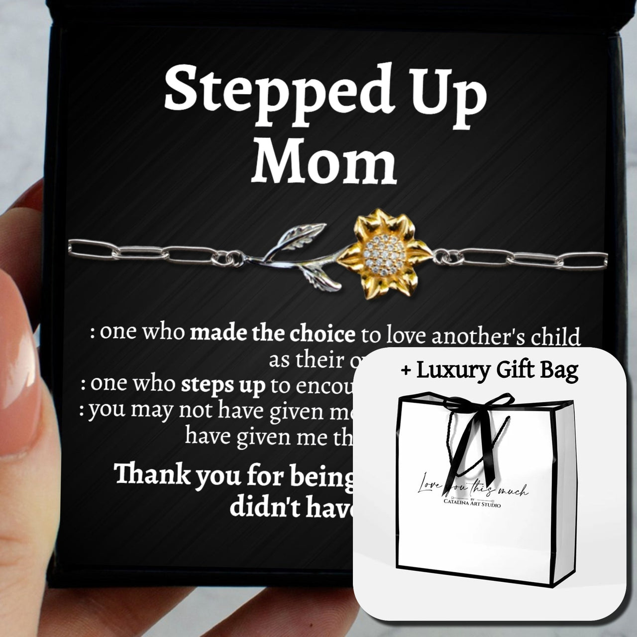 (ALMOST Sold Out) Stepped Up Mom Enchanted Sunflower
