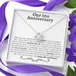 10th Anniversary Love Knot Necklace - Love You This Much