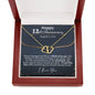 12th Anniversary Everlasting Love Necklace - Love You This Much