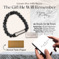 21 Bead 21 Years Hidden Message Bracelet - Love You This Much