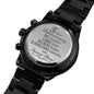 5 Year Anniversary Black Watch - Love You This Much