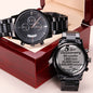 5 Year Anniversary Black Watch - Love You This Much