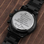 5 Year Anniversary Black Watch - Love You This Much