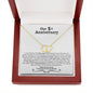 5th Anniversary Everlasting Love Necklace - Love You This Much
