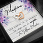 A Mi Madrina Interlocking Hearts Necklace - Love You This Much