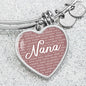 Grandkids Heart Bracelet