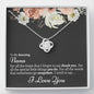 Amazing Nana Love Knot Necklace - Love You This Much