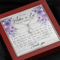 Mother In Law On Our Wedding Day Interlocking Hearts Necklace
