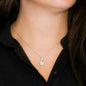 Babysitter Thank You Alluring Beauty Necklace - Love You This Much