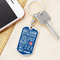 Ball Game Cubs Keychain - Love You This Much