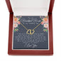 Beautiful Bride Solid Gold Necklace - Love You This Much