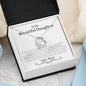 Beautiful Daughter Love Mom Forever Love Necklace - Love You This Much