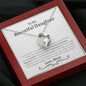 Beautiful Daughter Love Mom Forever Love Necklace - Love You This Much