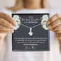 Beautiful Daughter Wedding (Love Mom) Alluring Necklace - Love You This Much