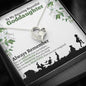 Beautiful Goddaughter Forever Love Necklace - Love You This Much