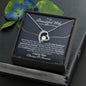 Beautiful Wife 30th Birthday Forever Love Necklace - Love You This Much