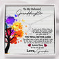 Beloved Granddaughter Alluring Beauty Necklace - Love You This Much