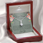 Best Friend to Bride Alluring Beauty Necklace - Love You This Much