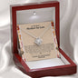 Best Mother In Law Love Knot Necklace - Love You This Much