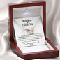 Big Bro Little Sis Interlocking Hearts Necklace - Love You This Much