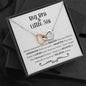 Big Bro Little Sis Interlocking Hearts Necklace - Love You This Much