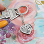 Bonus Daughter Heart Keychain - Love You This Much