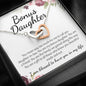 Bonus Daughter Interlocking Hearts Necklace - Love You This Much
