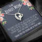 Bonus Mom Forever Love Necklace - Love You This Much