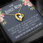 Bonus Mom Forever Love Necklace - Love You This Much