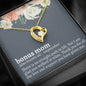 Bonus Mom (stepmother) Forever Love Necklace - Love You This Much
