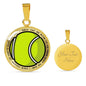 Catholic Tennis Circle Necklace - Love You This Much