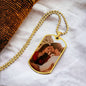 Custom Photo Dog Tag - Love You This Much