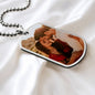 Custom Photo Dog Tag - Love You This Much