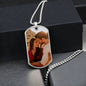 Custom Photo Dog Tag - Love You This Much