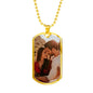 Custom Photo Dog Tag - Love You This Much