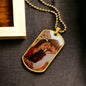 Custom Photo Dog Tag - Love You This Much