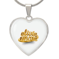 Thumbnail for Custom Photo Heart Necklace - Love You This Much