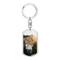 Custom Photo Keychain - Love You This Much