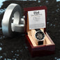 Dad Fathers Day (From Daughter( Openwork Watch - Love You This Much