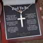 Dad to Be Cross Necklace - Love You This Much