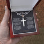 Dad to Be Cross Necklace - Love You This Much
