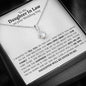 Daughter In Law (Fixed) Wedding Alluring Beauty Necklace - Love You This Much