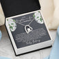 Daughter In Law Wedding Forever Love Necklace - Love You This Much